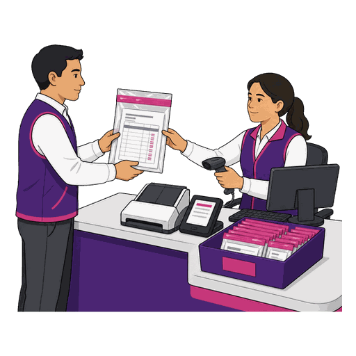 Recepción de actas en CATD