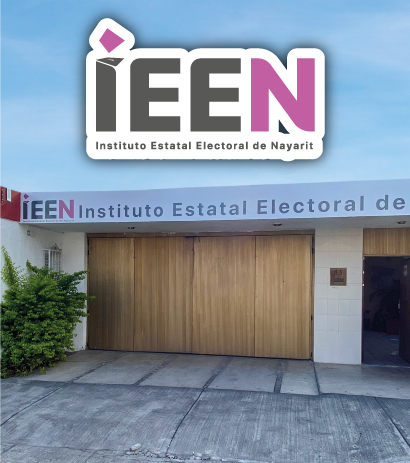Fachada del Instituto Estatal Electoral de Nayarit